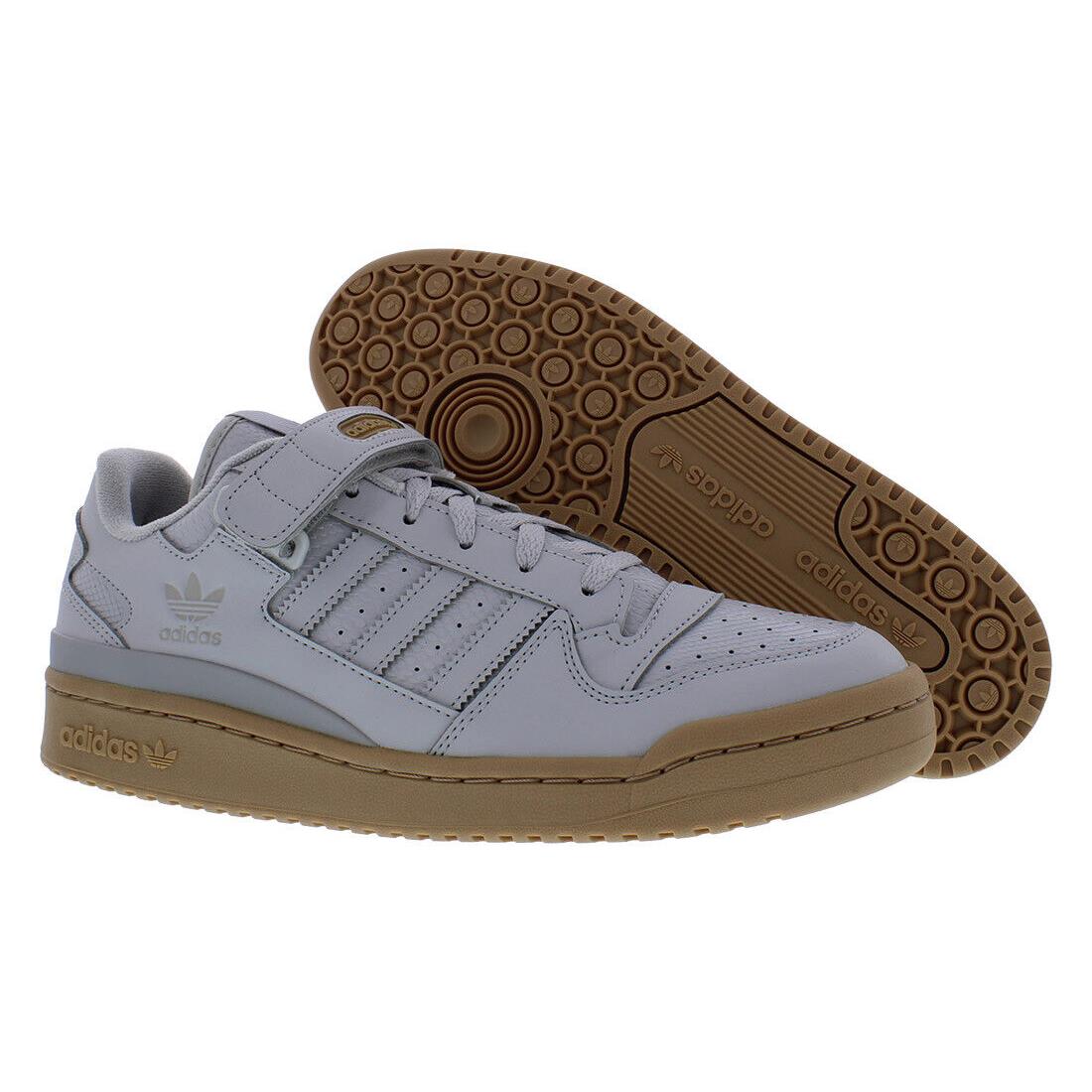 Adidas Forum Low Mens Shoes Size 10.5 Color: Grey Three/grey Three/gum - Grey Three/Grey Three/Gum, Main: Grey