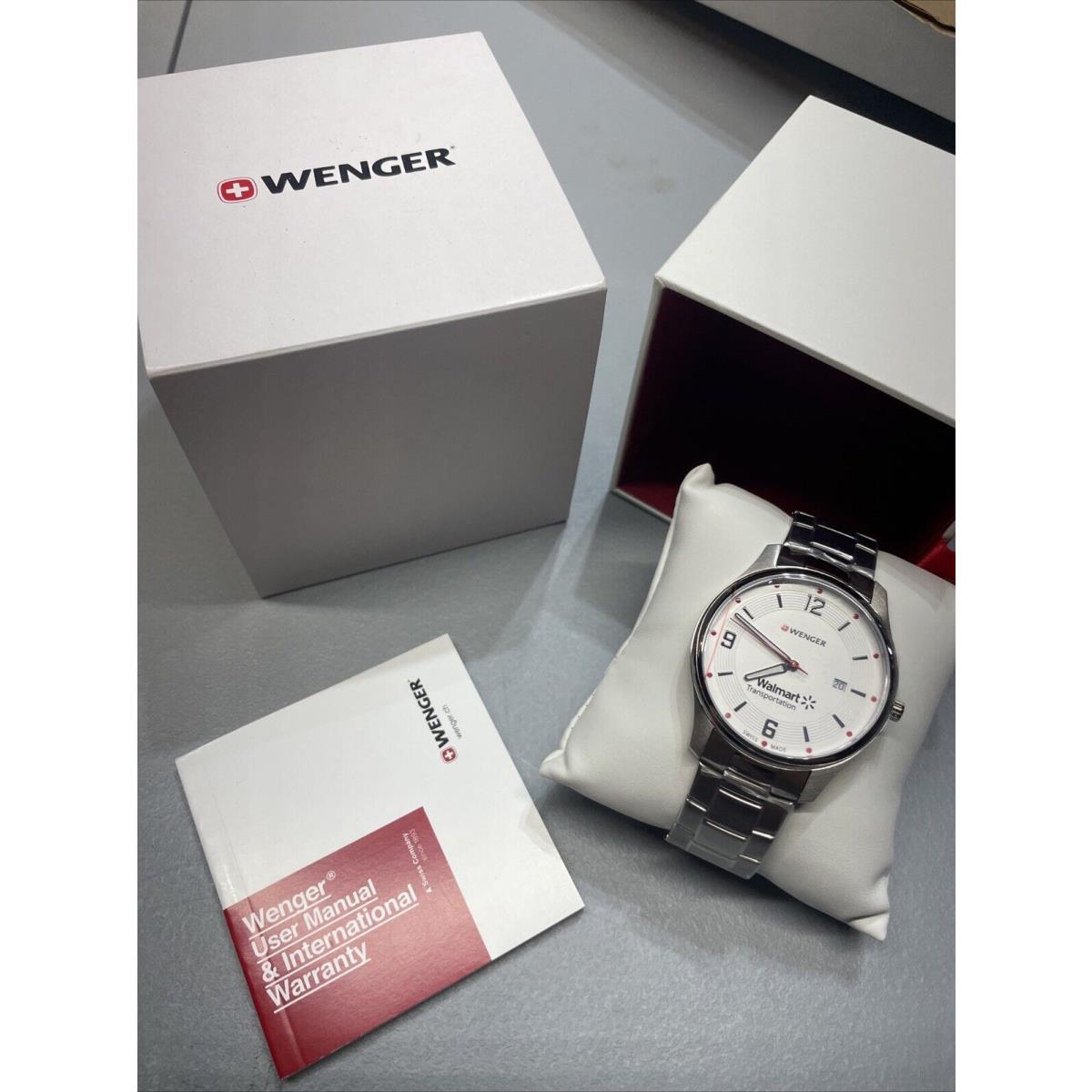 Wenger Swiss Made Watch Made For Walmart Transportation 9 Year Award A9