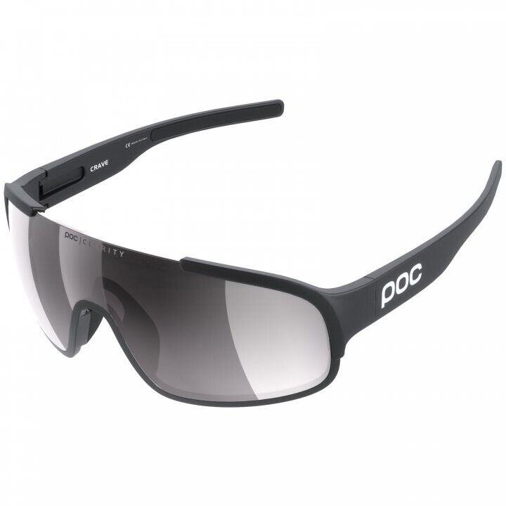 Poc Crave Ona Uranium Black-violet/silver Mirror Sunglasses