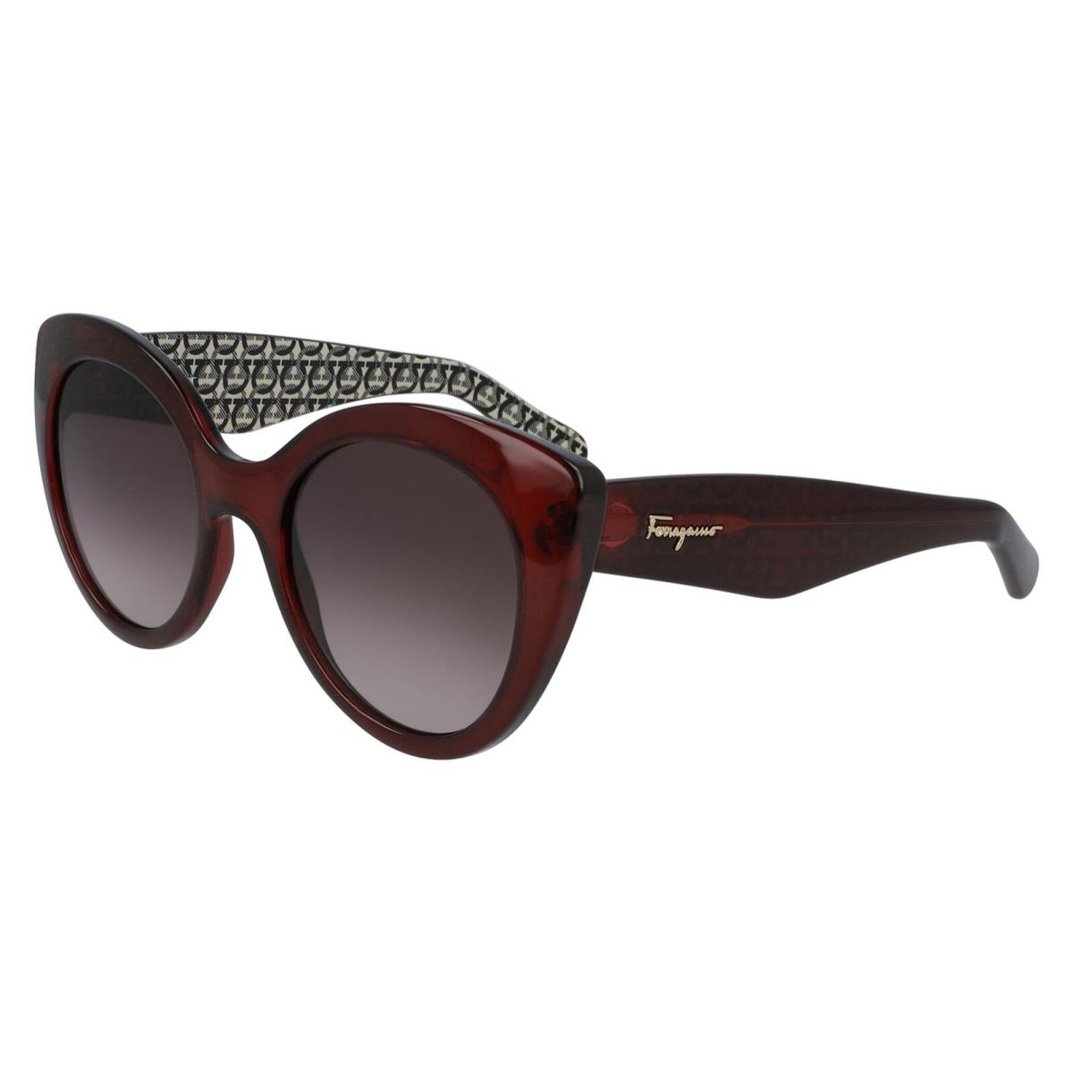 Salvatore Ferragamo Women`s Wide Temple Butterfly Sunglasses - SF964S 634 Italy