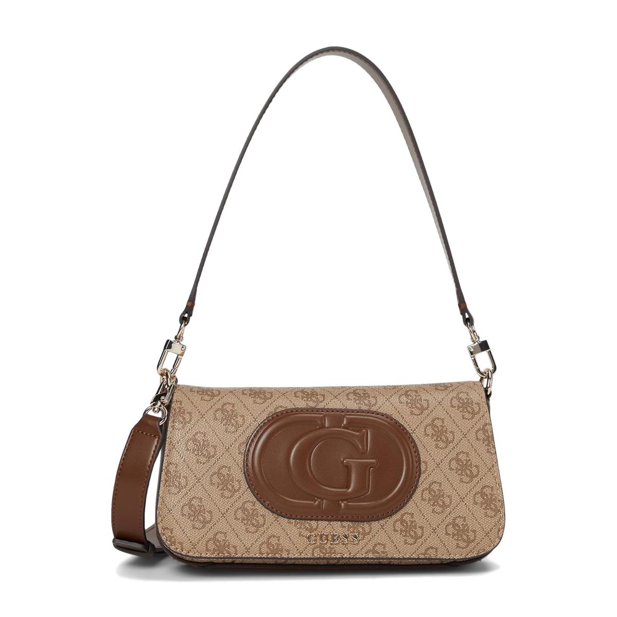 Woman`s Handbags Guess Eco Mietta Flap Shoulder Bag