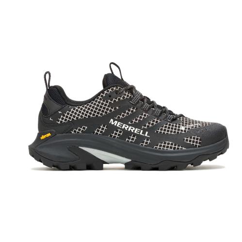 Merrell Moab Speed 2 Reflective/gtx Black Sneaker Trail Runner Men`s Sizes 7-15 - Black