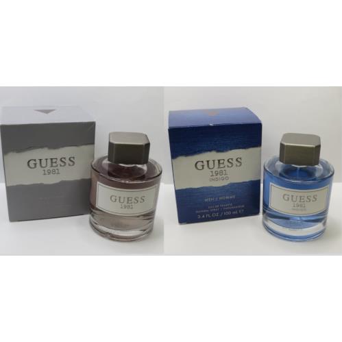 Guess 1981 Men Edt Spray 3.4 OZ 1981 Indigo Men Edt Spray 3.4 OZ