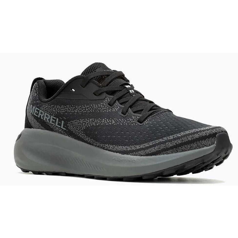 Mens Merrell Morphlite Black Asphalt Mesh Road Running Shoes