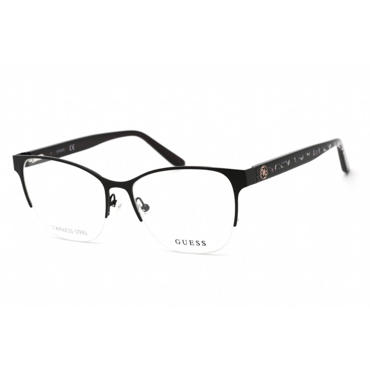 Guess GU2873 002 Square Matte Black Eyeglasses