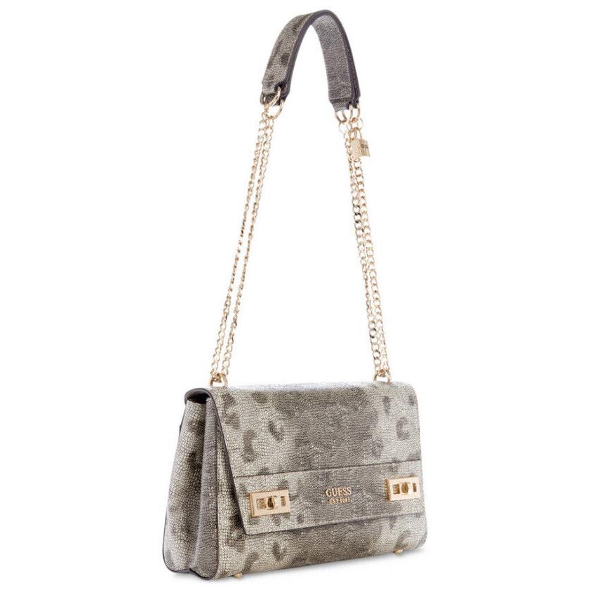 Guess Katey Convertible Crossbody Handbag Charcoal