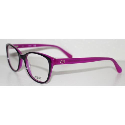 Guess GU2596 081 Shiny Violet Optical Eyeglass Frame For Women