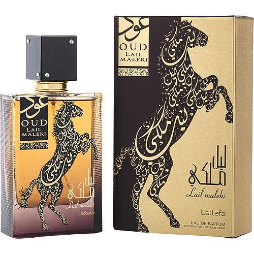 Lattafa Oud Lail Maleki by Lattafa Eau DE Parfum Spray 3.4 OZ