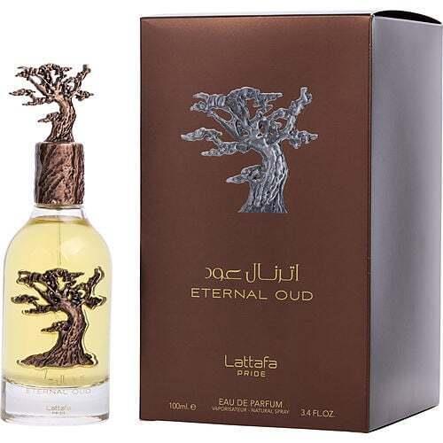 Lattafa Pride Eternal Oud by Lattafa Eau DE Parfum Spray 3.4 OZ