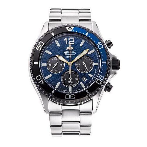 Orient Mako 20th Anniversary Limited RN-TX0208L Chronograph Watch 42.8mm Jpn