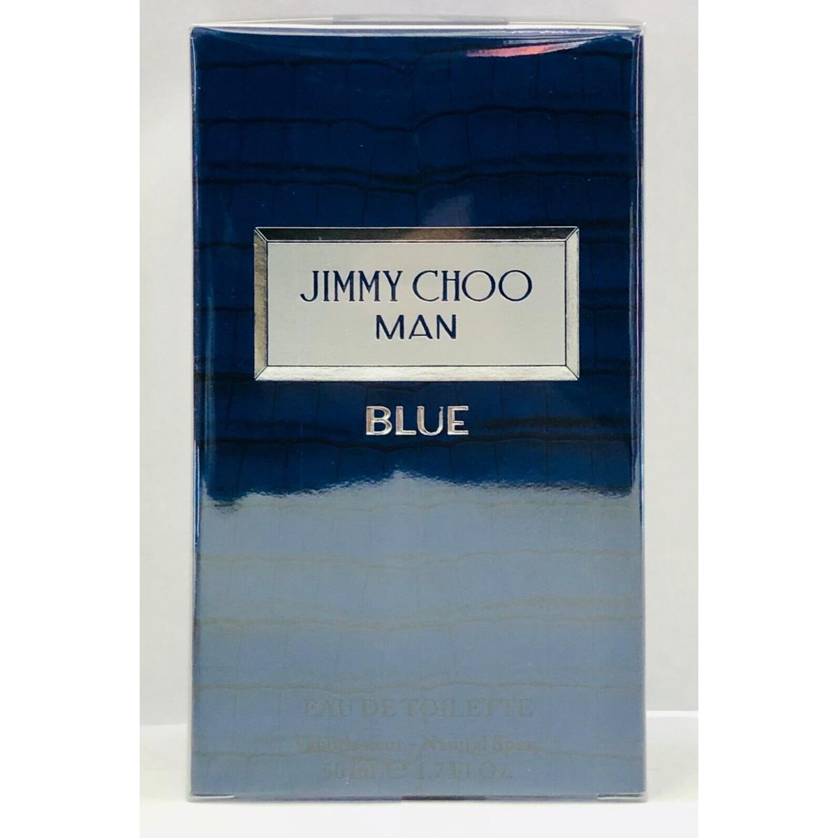 Jimmy Choo Man Blue Eau De Toilette Spray 1.7 oz In The Box