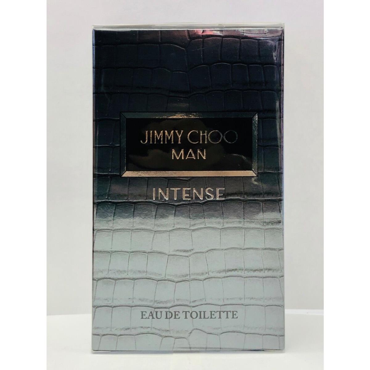 Jimmy Choo Man Intense Eau De Toilette Spray 1.7 Oz In The Box