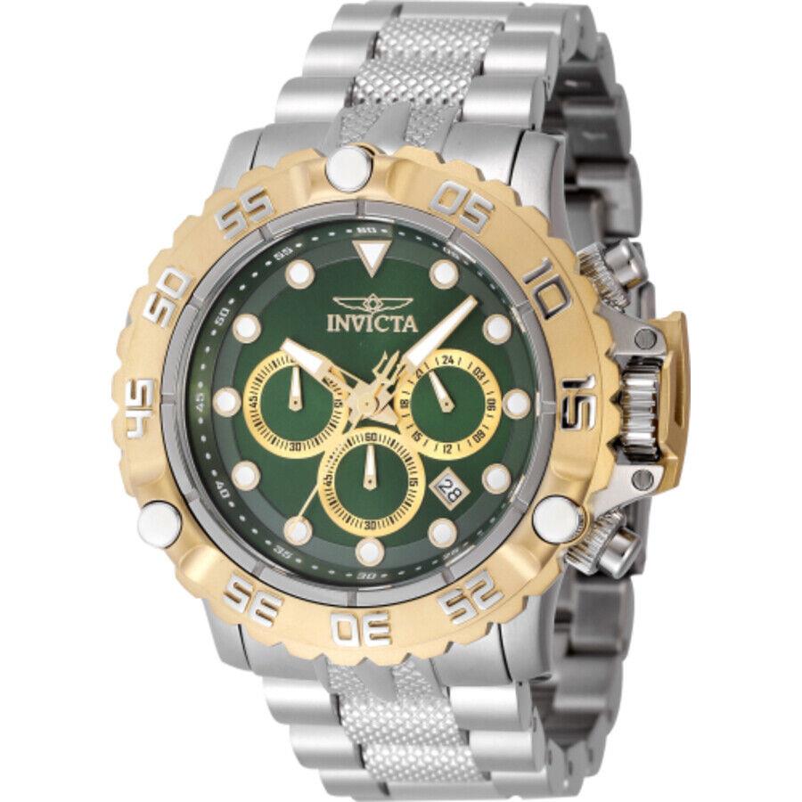 Invicta Subaqua Poseidon Chronograph Gmt Quartz Men`s Watch 47183