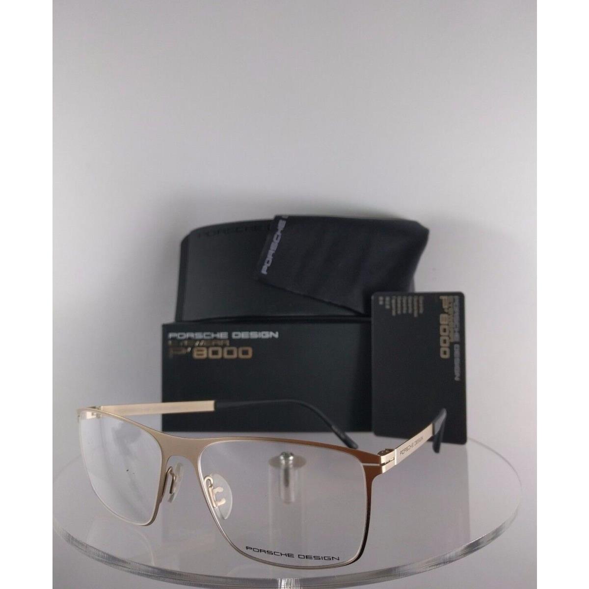 Porsche Design P 8256 B Eyeglasses Titanium P`8256 Matte Gold