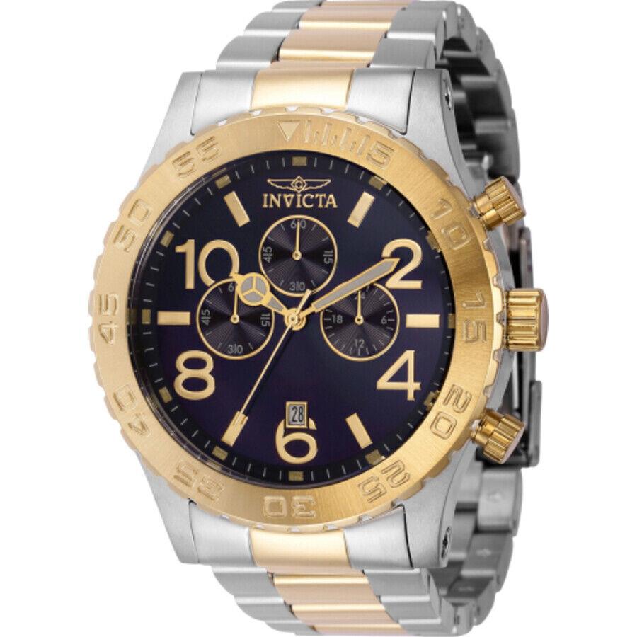 Invicta Specialty Chronograph Quartz Blue Dial Men`s Watch 40603