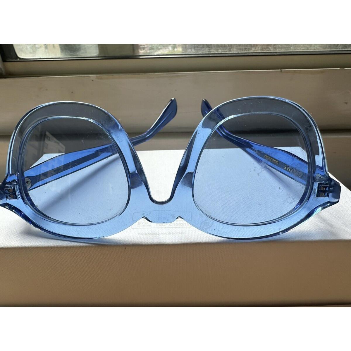 Ice/sky Blue Celine Transparent Sunglasses Retro Vintage 60s Look. Unisex