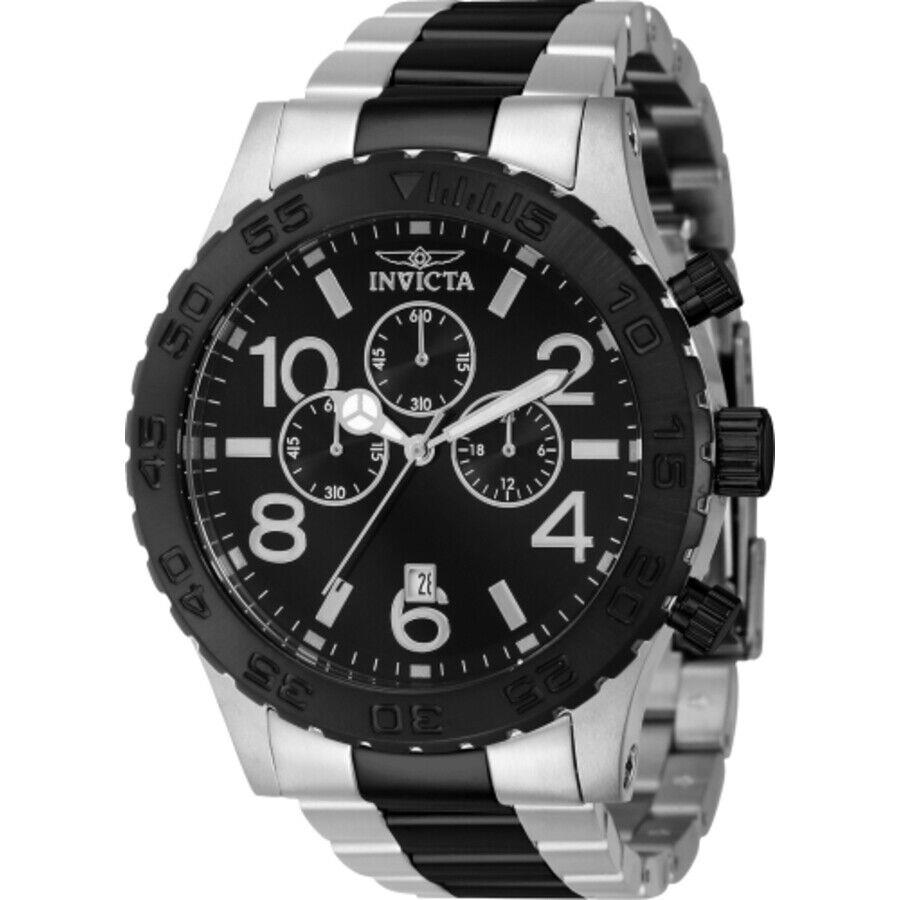 Invicta Specialty Chronograph Quartz Black Dial Men`s Watch 40606