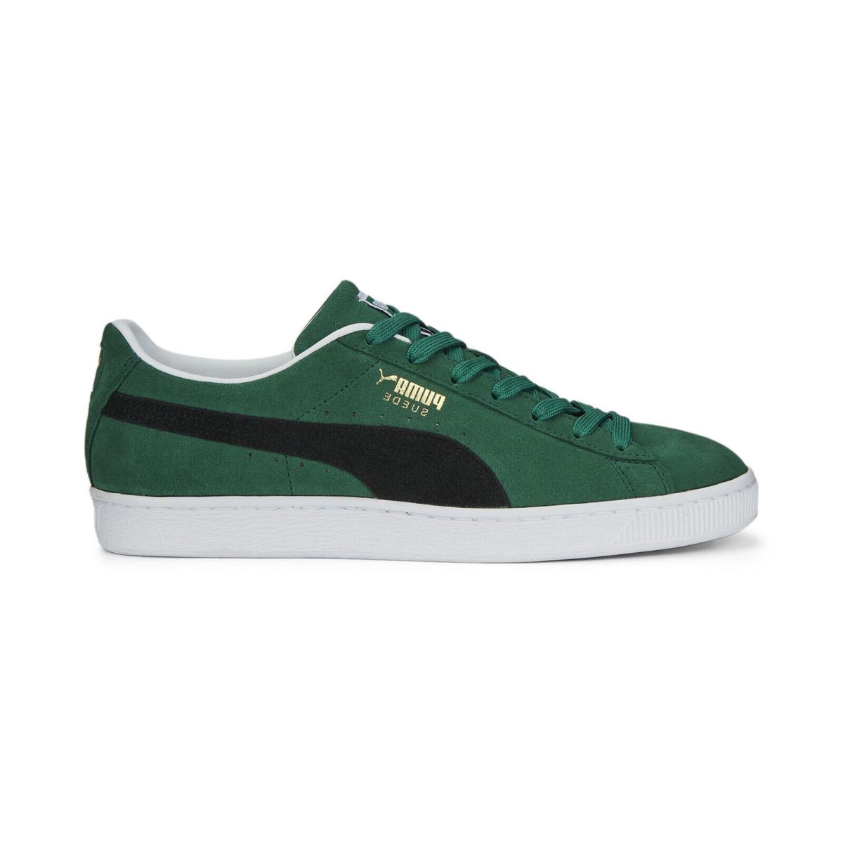 Puma Suede Classic Xxi 37491567 Mens Green Suede Lifestyle Sneakers Shoes - Green