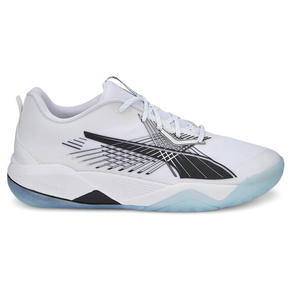 Puma Eliminate Power Nitro Ii Basketball Mens White Sneakers Athletic Shoes 106