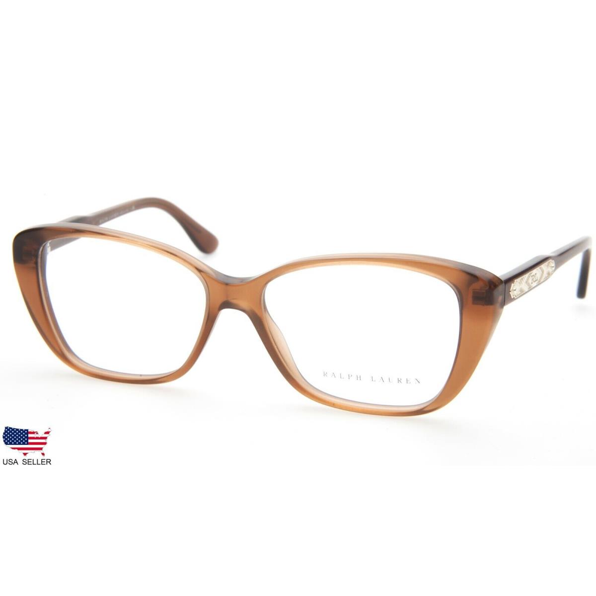 Ralph Lauren RL 6116 5477 Cognac Vintage Eyeglasses Display Model 52-14-140mm