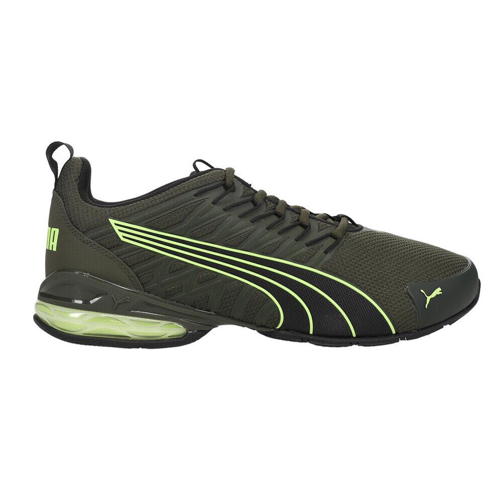 Puma Voltaic Evo Wide Running Mens Green Athletic Sneakers 31072705 - Green