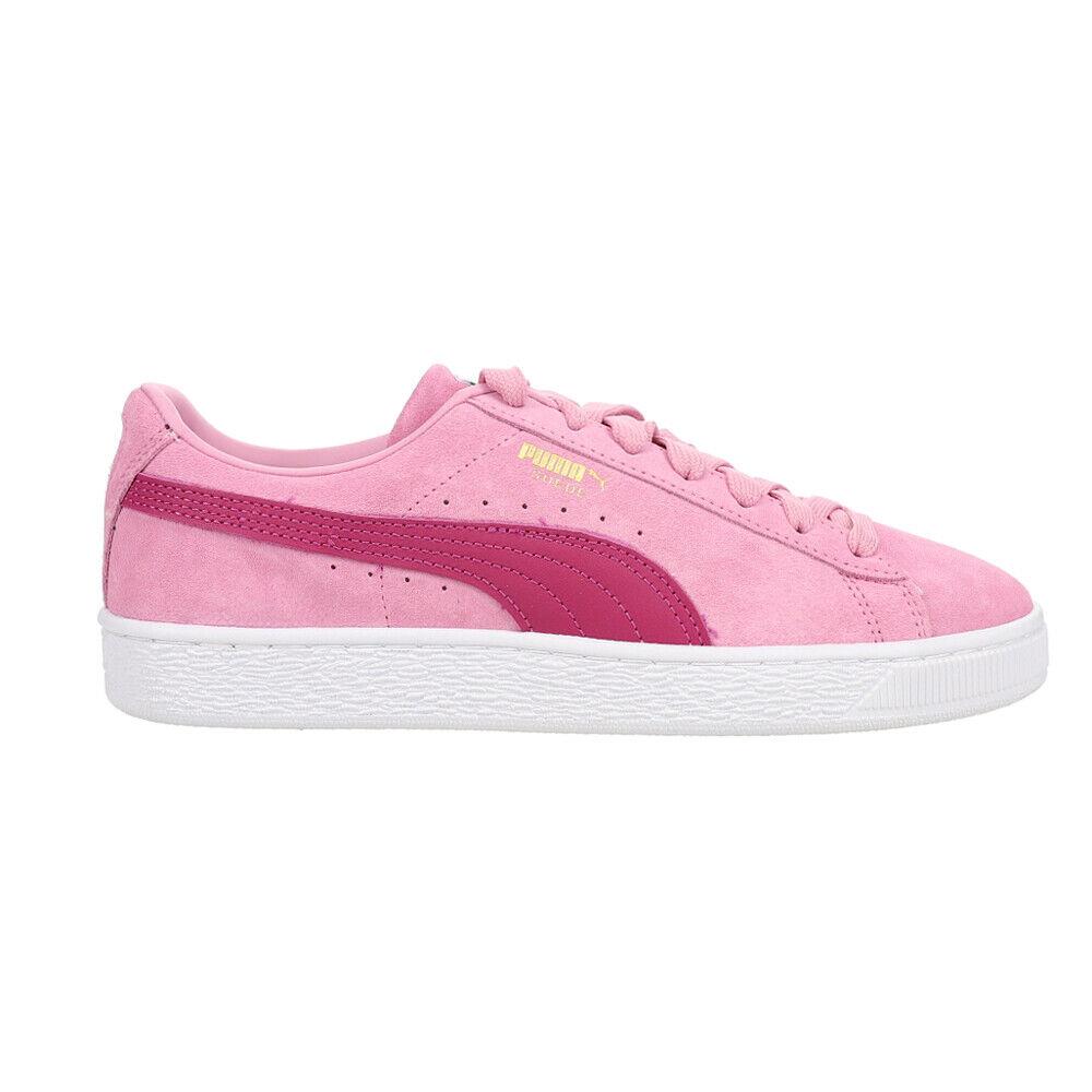 Puma Suede Classic Lace Up Womens Pink Sneakers Casual Shoes 40077512 - Pink