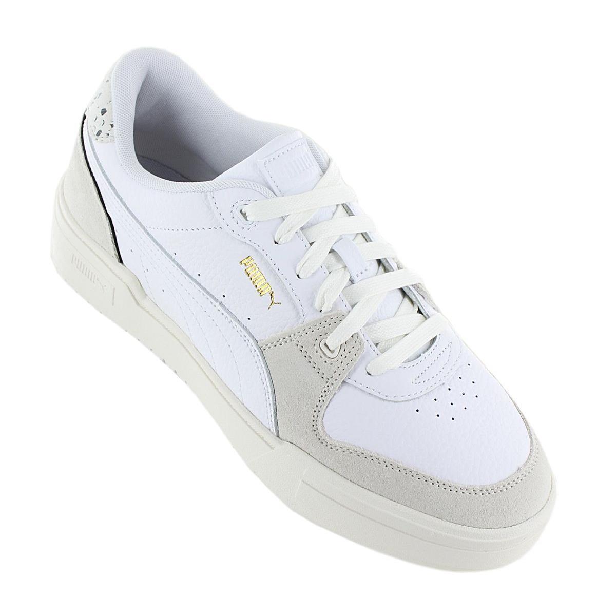 Puma California CA Pro Lux Snake - Men`s Shoes Leather White 390126-01