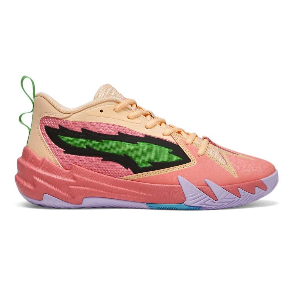 Puma Scoot Zeros Georgia Peach Basketball Mens Pink Sneakers Athletic Shoes 379 - Pink