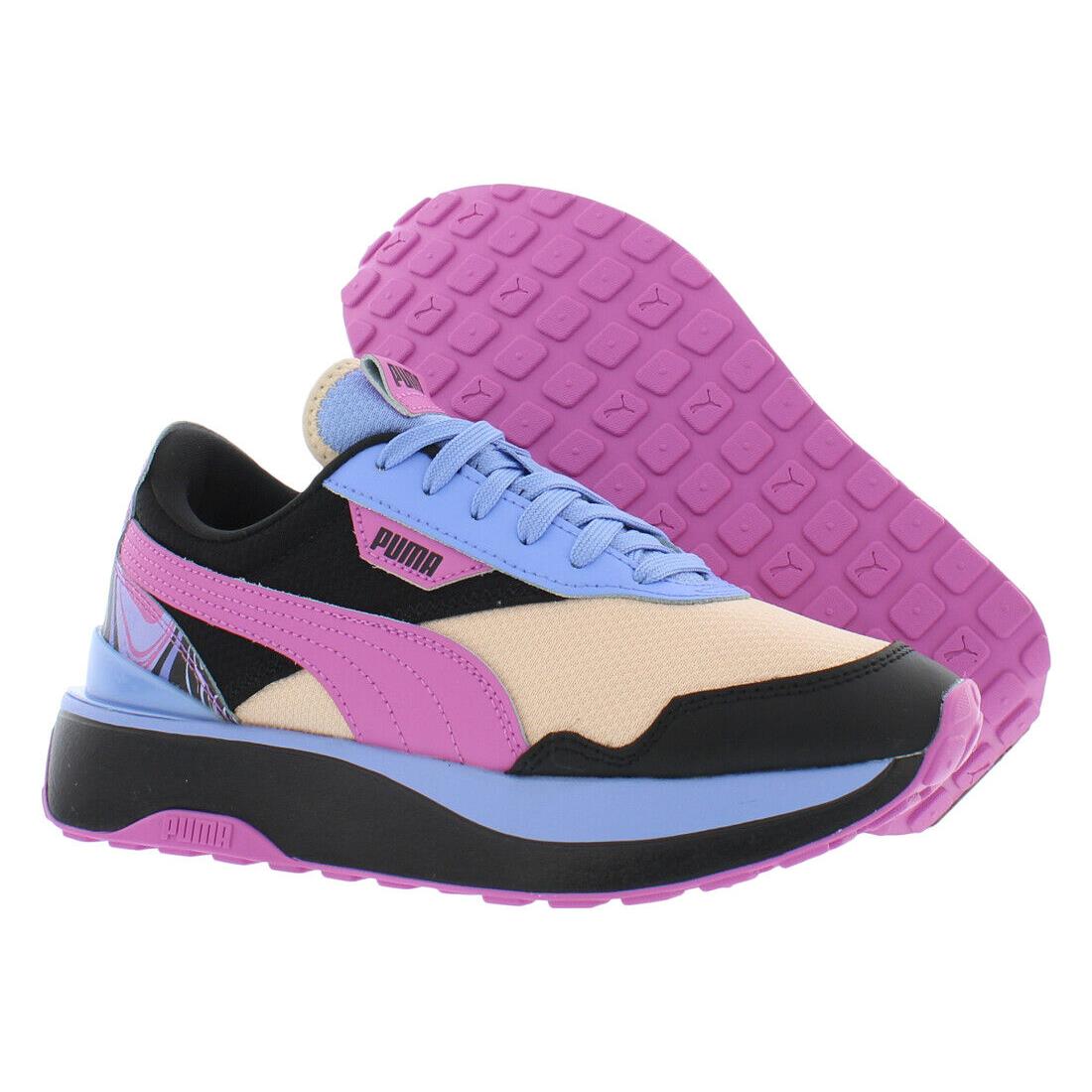 Puma Cruise Rider Multimarble Womens Shoes - Peach/Spring/Crocus/Black, Main: Multi-Colored