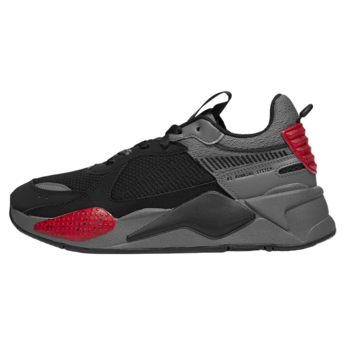 Men`s Puma Rs-x Halves Castlerock/puma Black-high Risk Red 385754 01