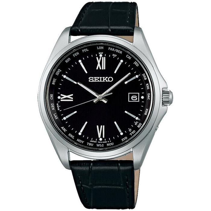 Seiko Selection SBTM297 Black Titanium Solar Comfotex Men`s Watch