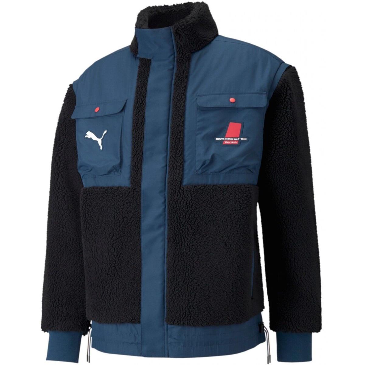 Puma Porsche Targa PL Legacy Statement Jacket and Vest 2 In 1 Men s Size Xxl