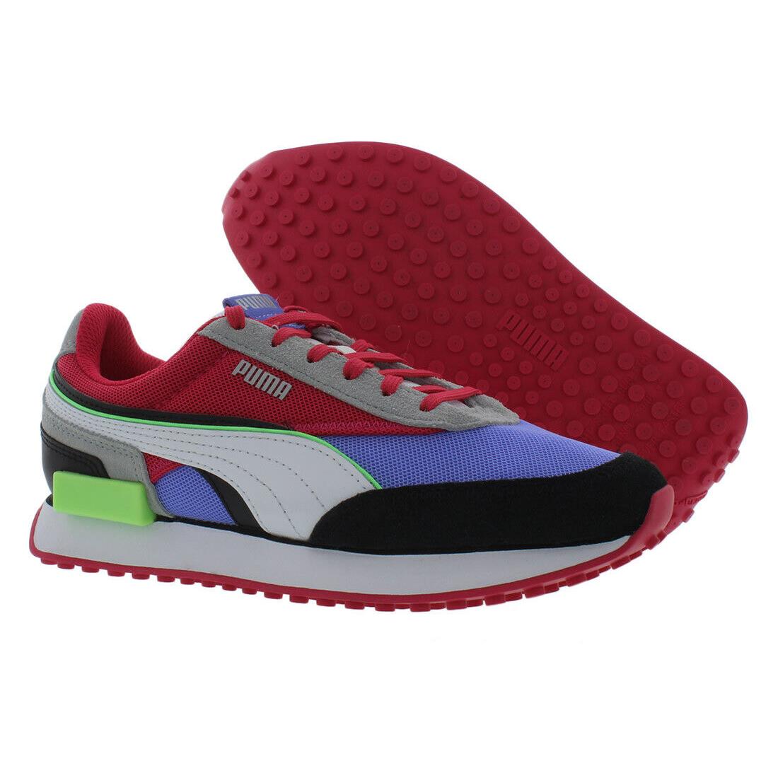 Puma Future Rider Double Berry Womens Shoes Size 6 Color: Mutli-colored - Mutli-Colored, Main: Black