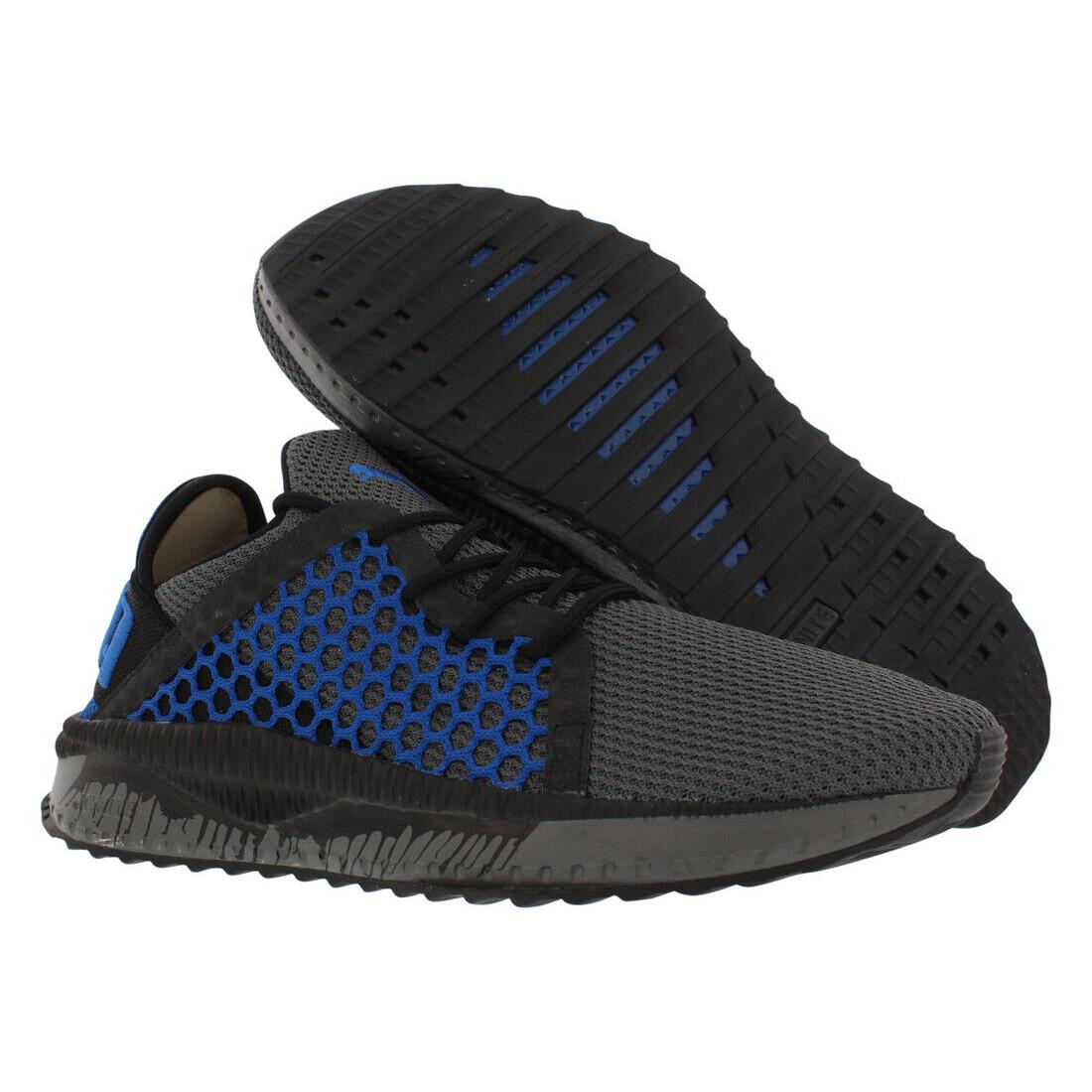 Puma Tsugi Netfit Drip Paint Mens Shoes Size 9 Color: Quiet Shade/black/blue