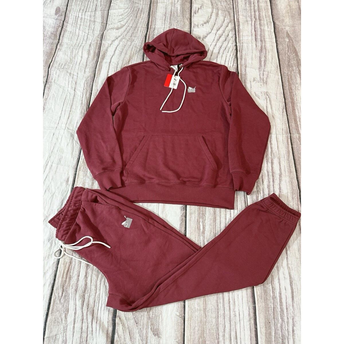 Men Puma Tmc Every Day Nipsey Hussle Hoodie Jogger 533684 05 sz M Red B9