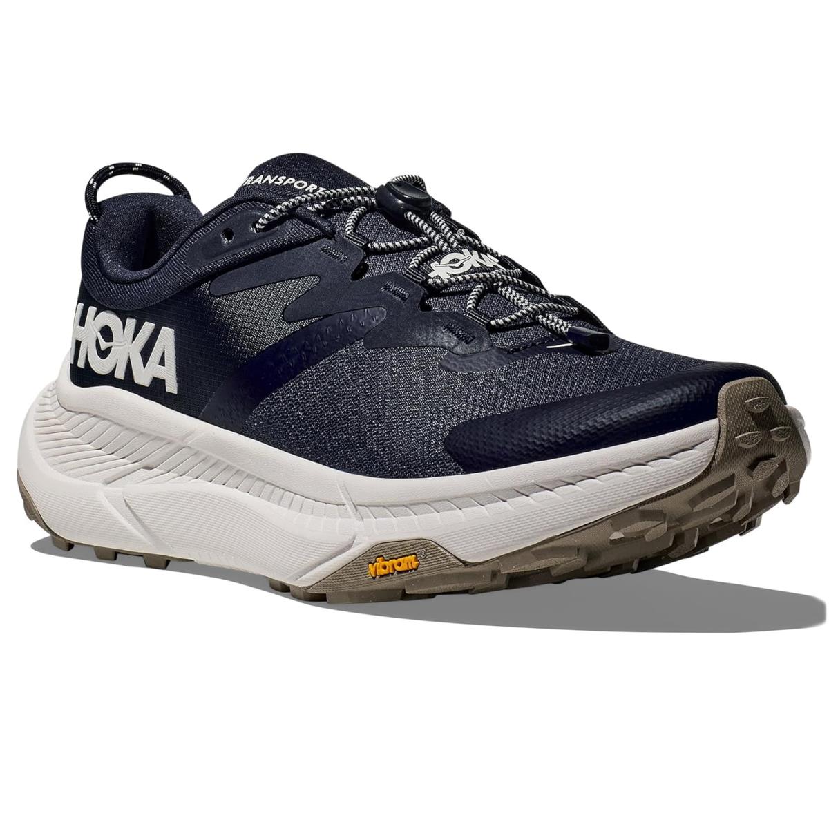 Man`s Sneakers Athletic Shoes Hoka Transport Varsity Navy/White