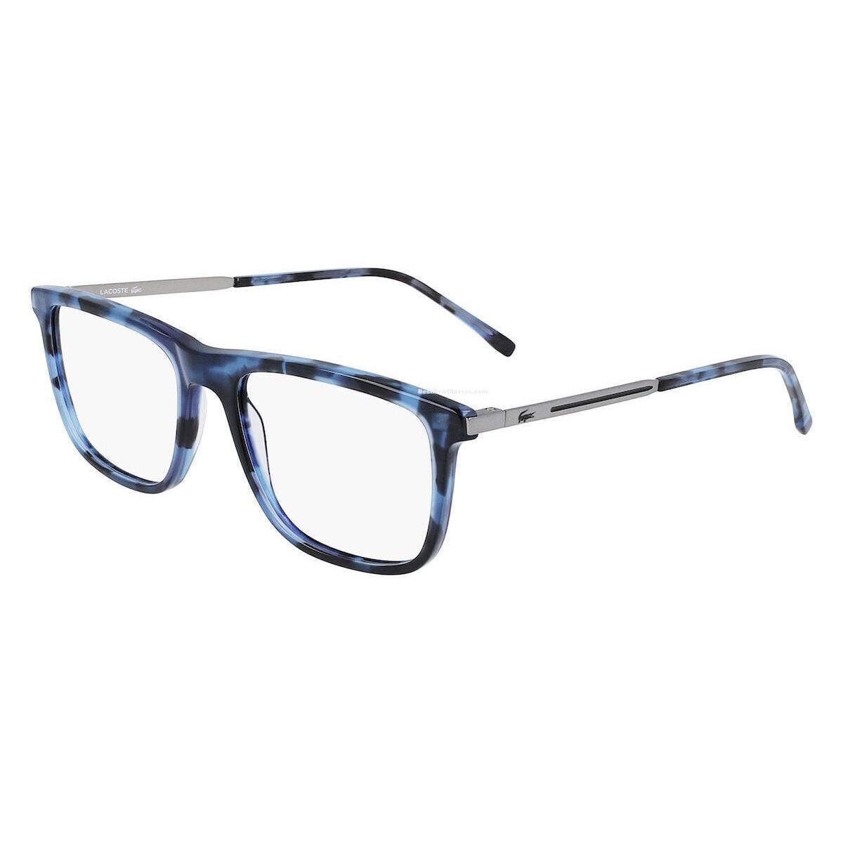 Lacoste L2871 215 Blue Havana Eyeglasses 54/18/145