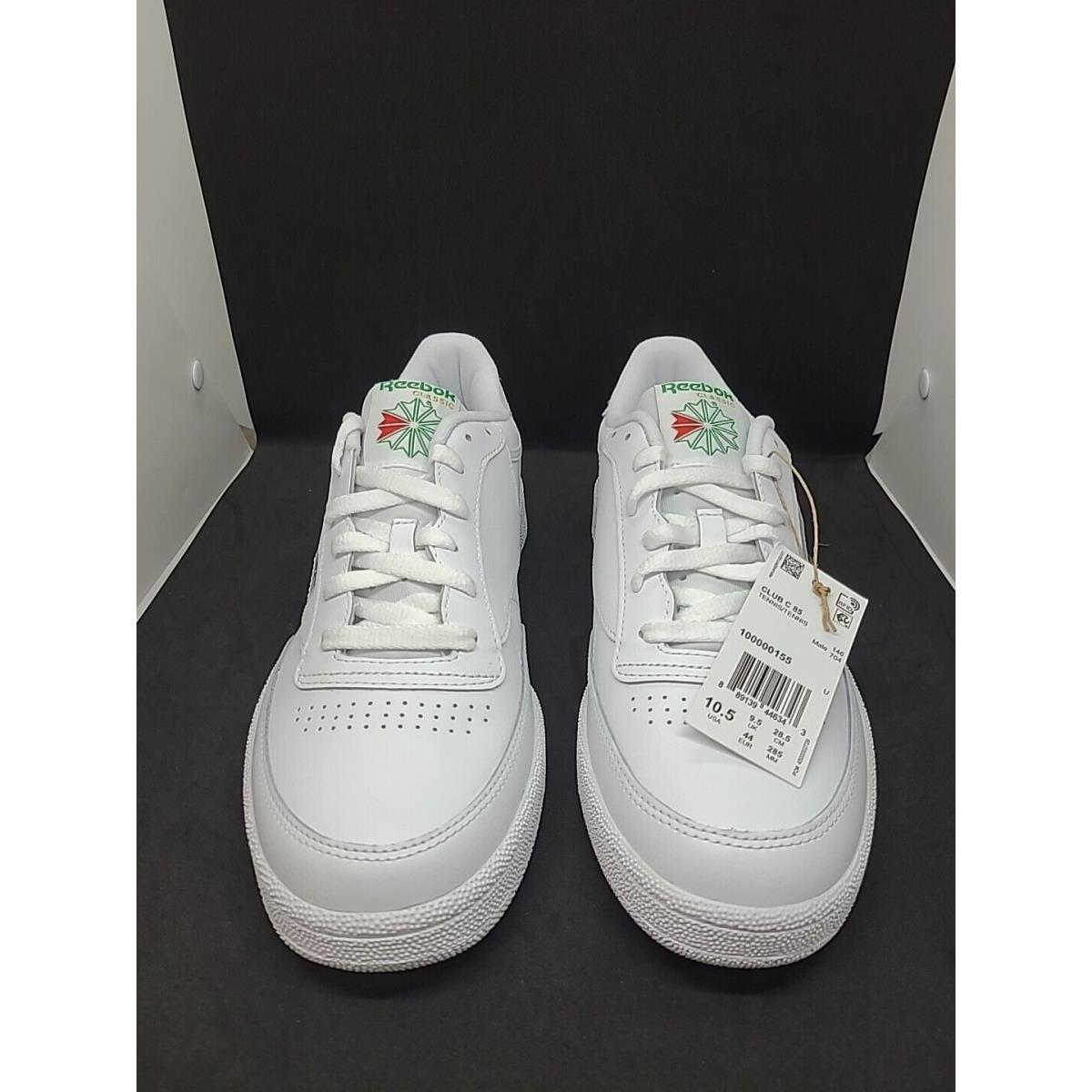 Reebok Club C 85 Tennis Shoes - White Size 10.5