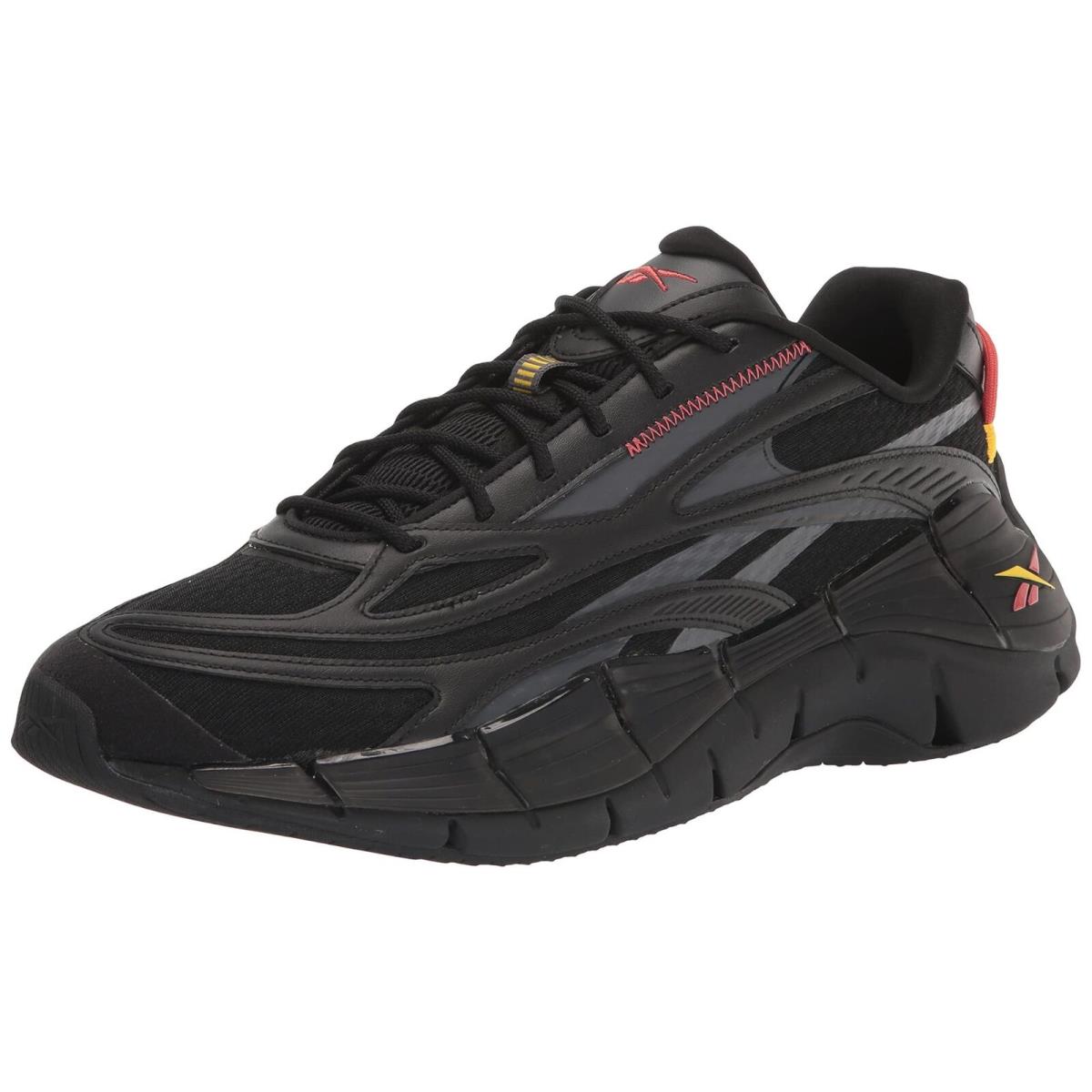 Reebok Unisex Zig Kinetica 2.5 Sneaker Black/rhodonite/pure Grey 9 US Men - Black/Rhodonite/Pure Grey