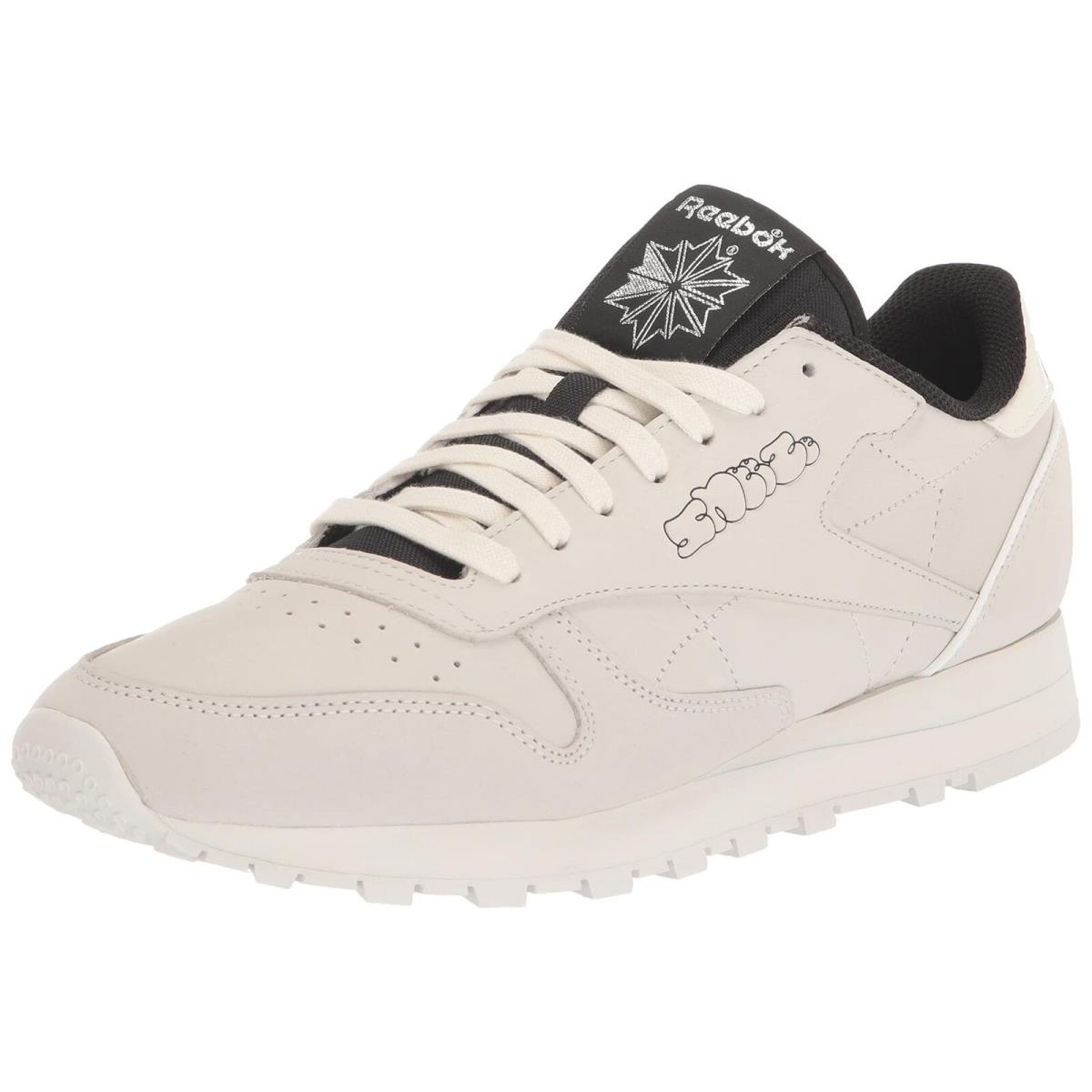 Reebok Unisex Classic Leather Sneaker Ftwr White/chalk/core Black 8.5 US Men