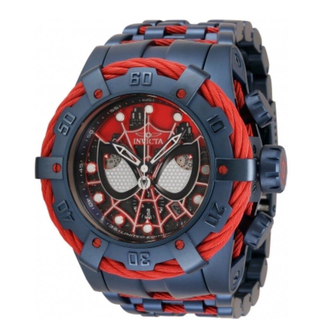 Invicta Marvel Spiderman 53mm Stainless Steel Plastic Aluminuim Case