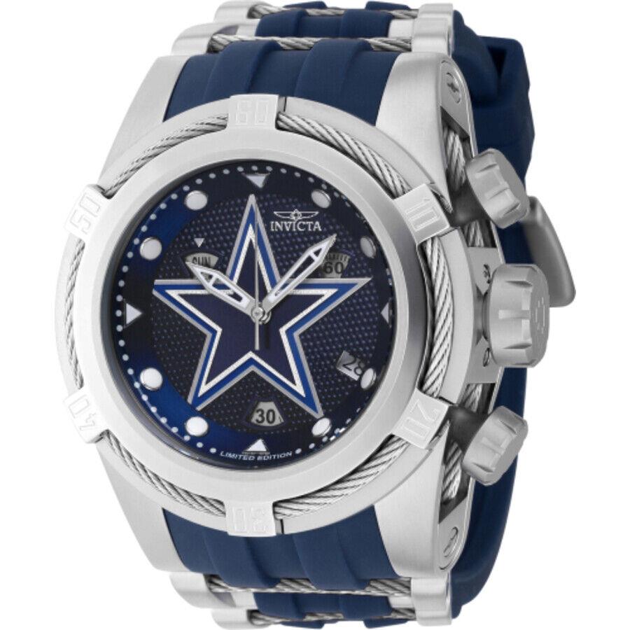 Invicta Nfl Dallas Cowboys Chronograph Quartz Men`s Watch 41431