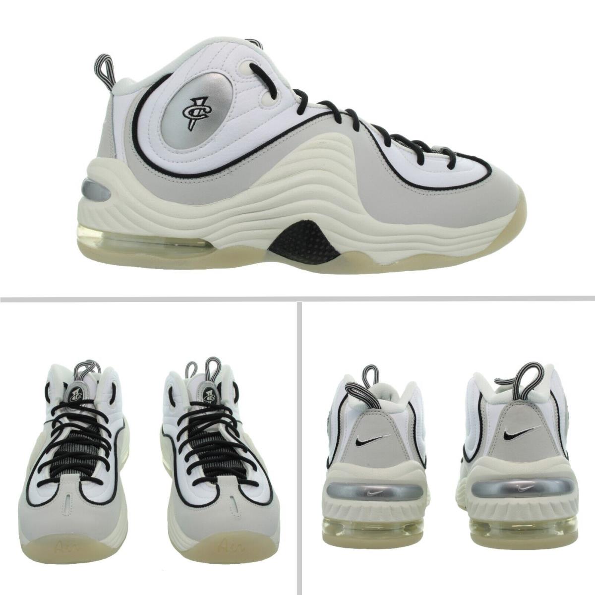 Nike Men`s Air Penny II White - Photon Dust Basketball Shoes Multiple Size