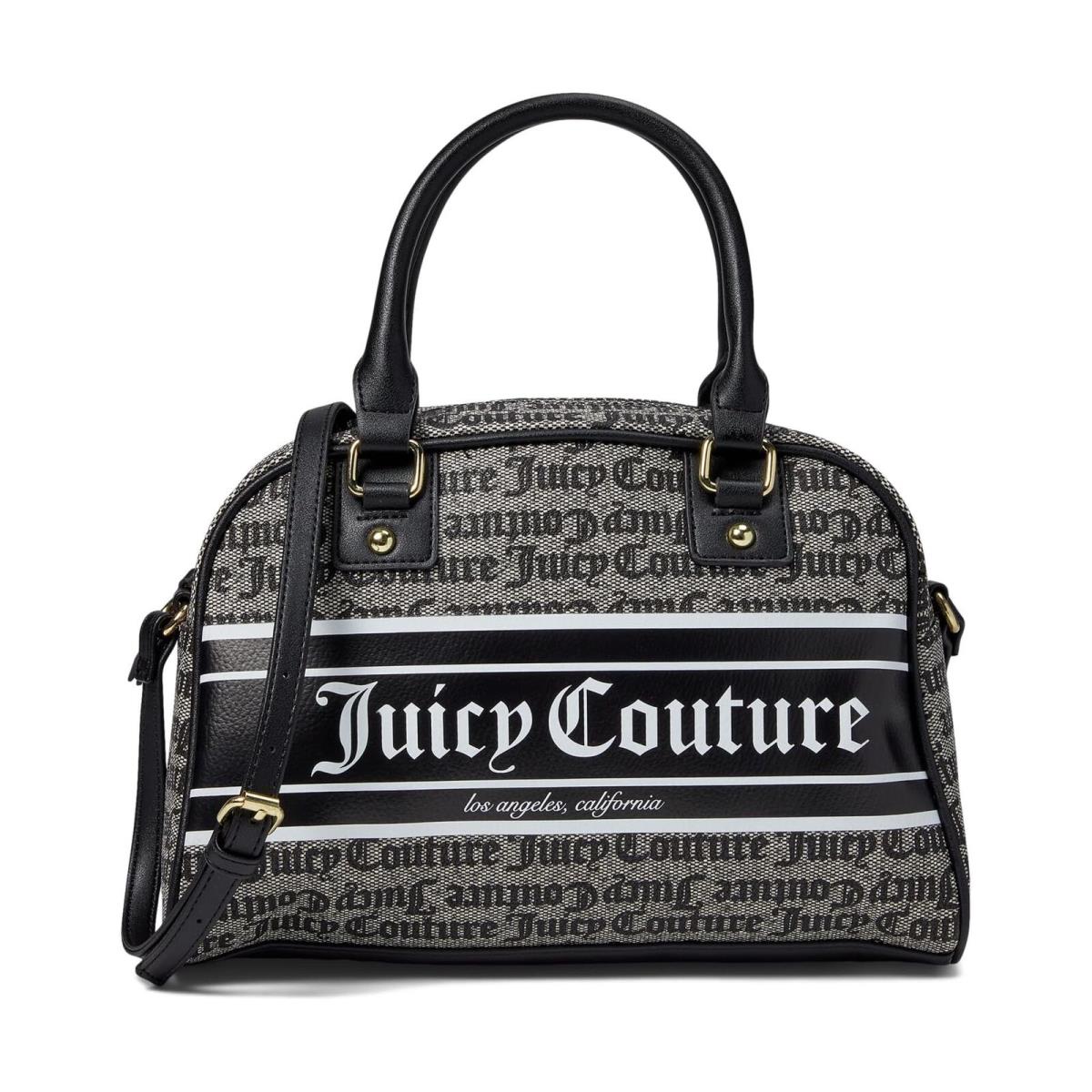 Juicy Couture Black Fashionista Bowler Women Satchel