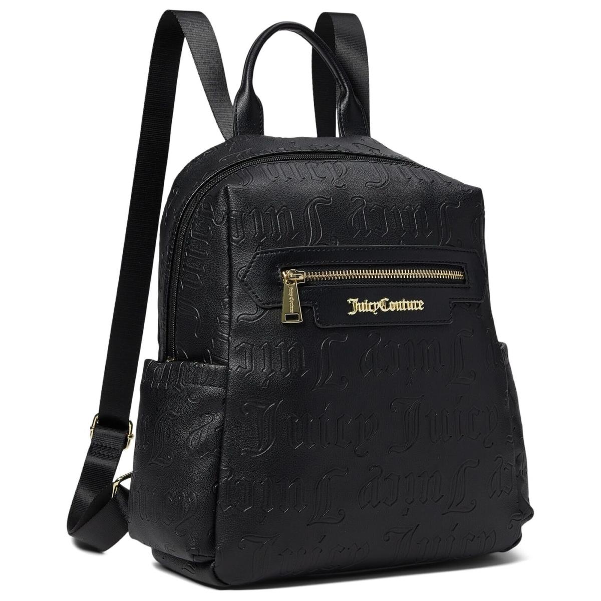 Juicy Couture Deboss Black Bestsellers Tie Women Backpacks