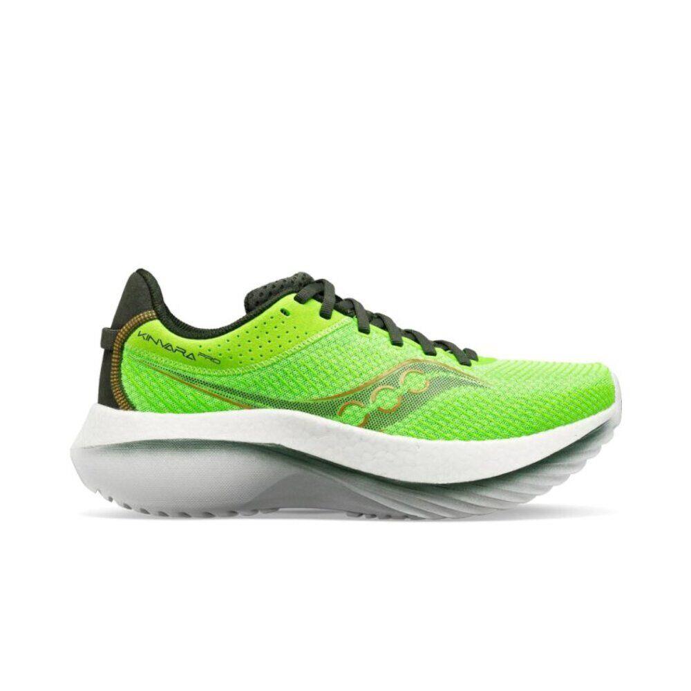 Saucony Men`s Kinvara Pro Running Shoes - Slime/umbra - Slime/Umbra