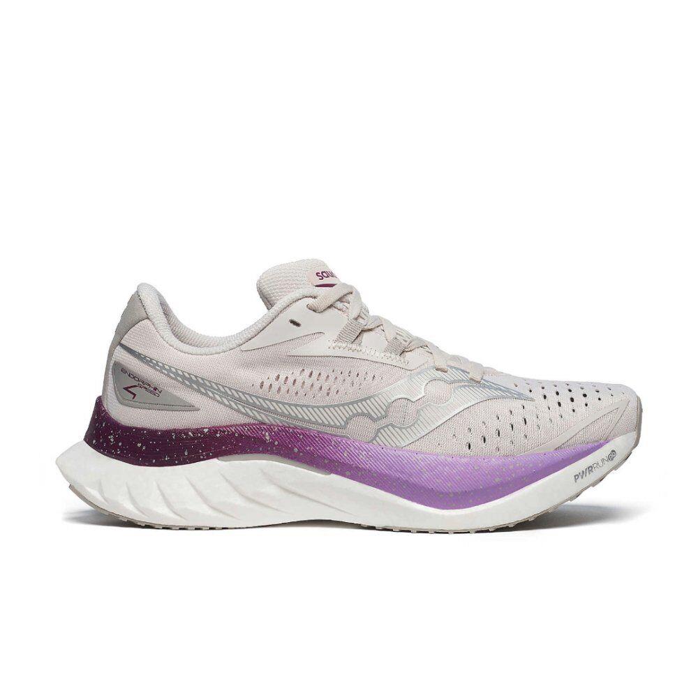 Saucony Women`s Endorphin Speed 4 Running Shoes - Moon/plum - Moon/Plum