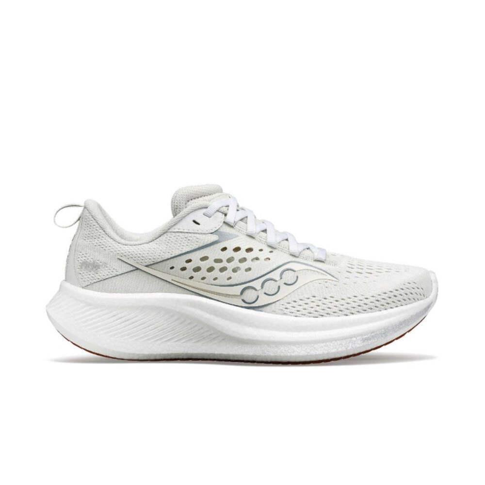 Saucony Women`s Ride 17 Running Shoes - Pearl/gum - Pearl/Gum