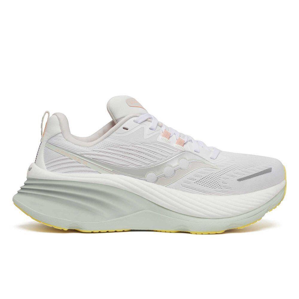 Saucony Women`s Hurricane 24 Running Shoes - White/foam - White/Foam