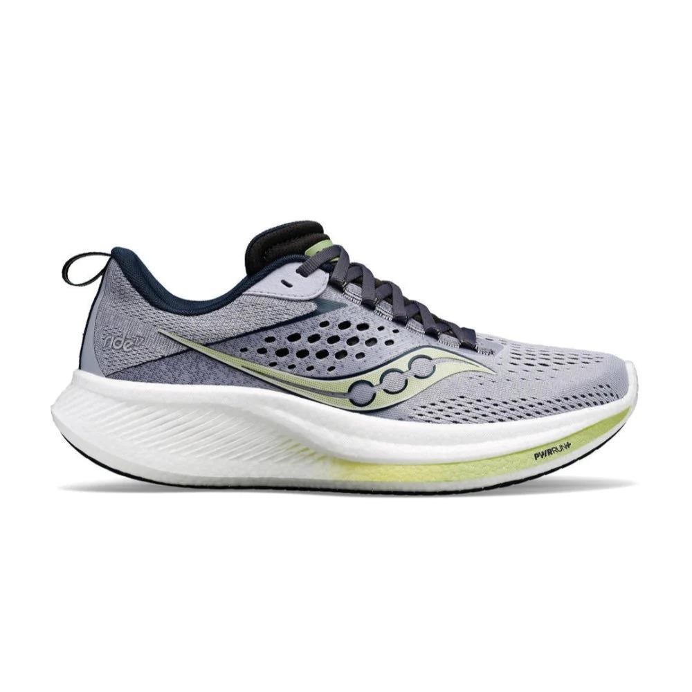 Saucony Women`s Ride 17 Running Shoes - Iris/navy - Iris/Navy